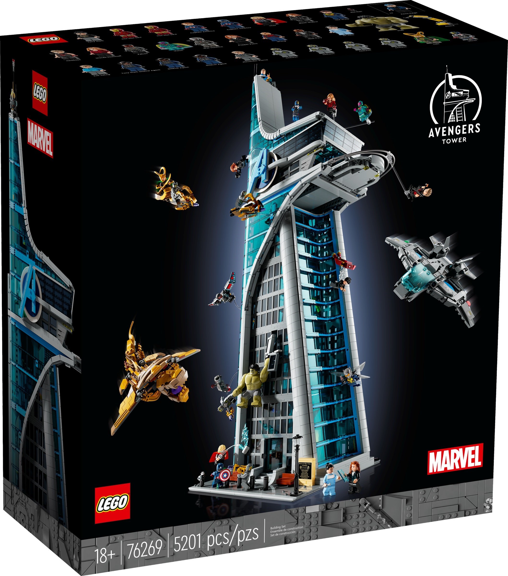 LEGO Marvel 76269 Avengers Tower - Самый большой набор LEGO Marvel в Истории