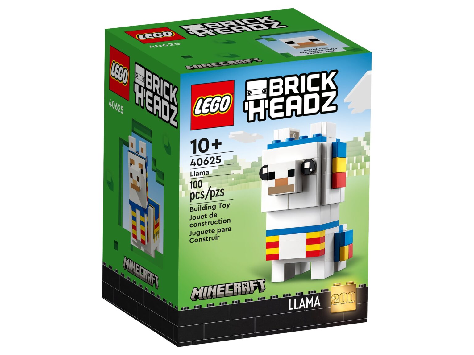 Новинки LEGO BrickHeadz по игре Minecraft