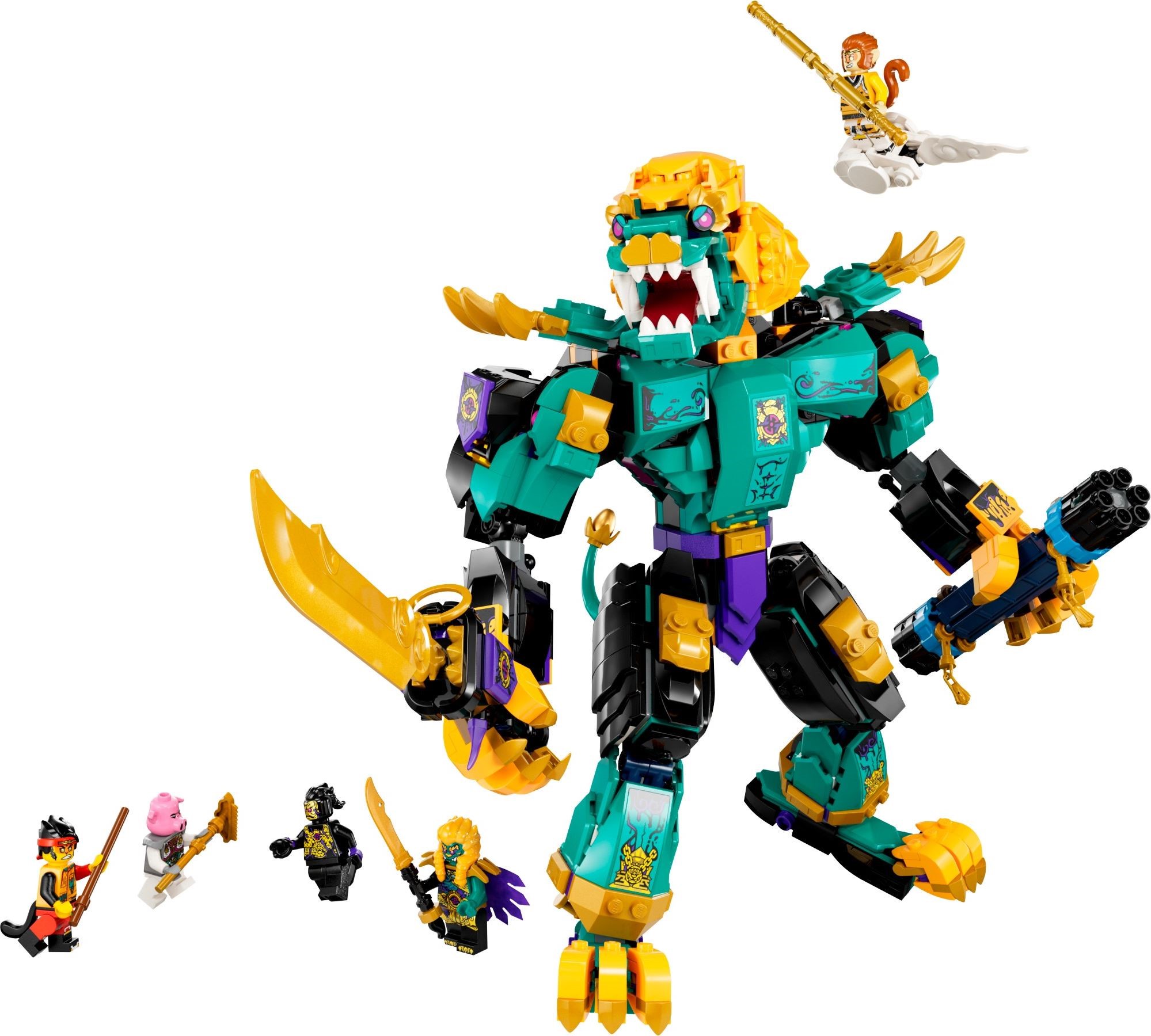 80048 LEGO Monkie Kid 80048 The Mighty Azure Lion