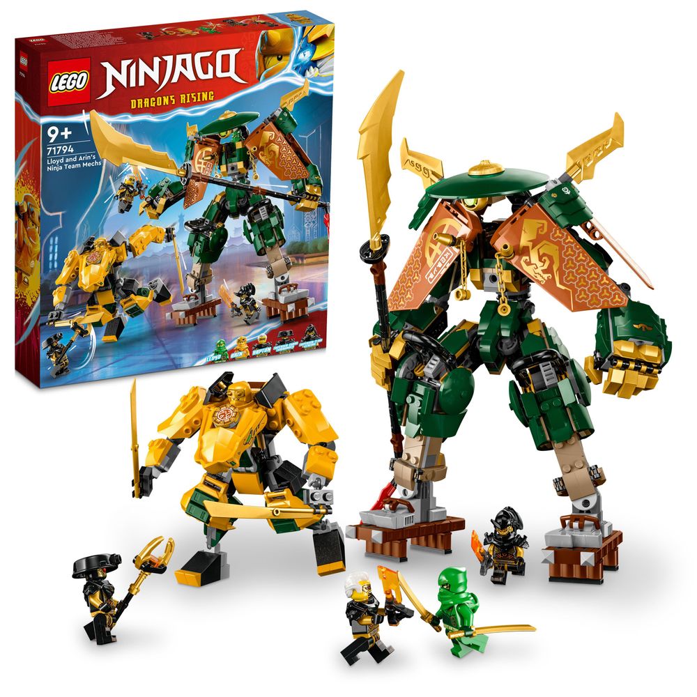 LEGO Ninjago: Dragons Rising - Новые наборы LEGO