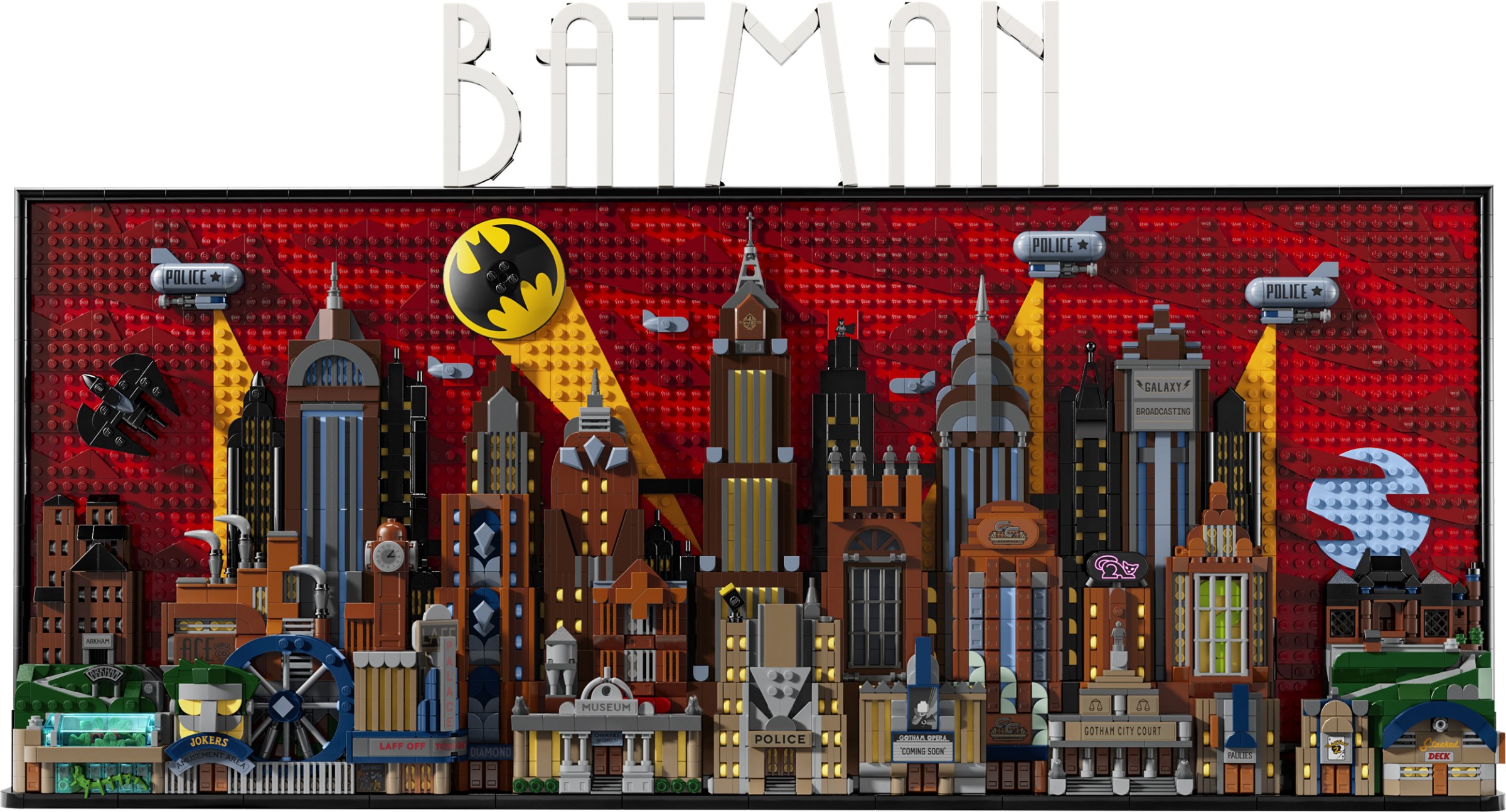 76271 Batman: The Animated Series Gotham City Skyline - Новинка LEGO