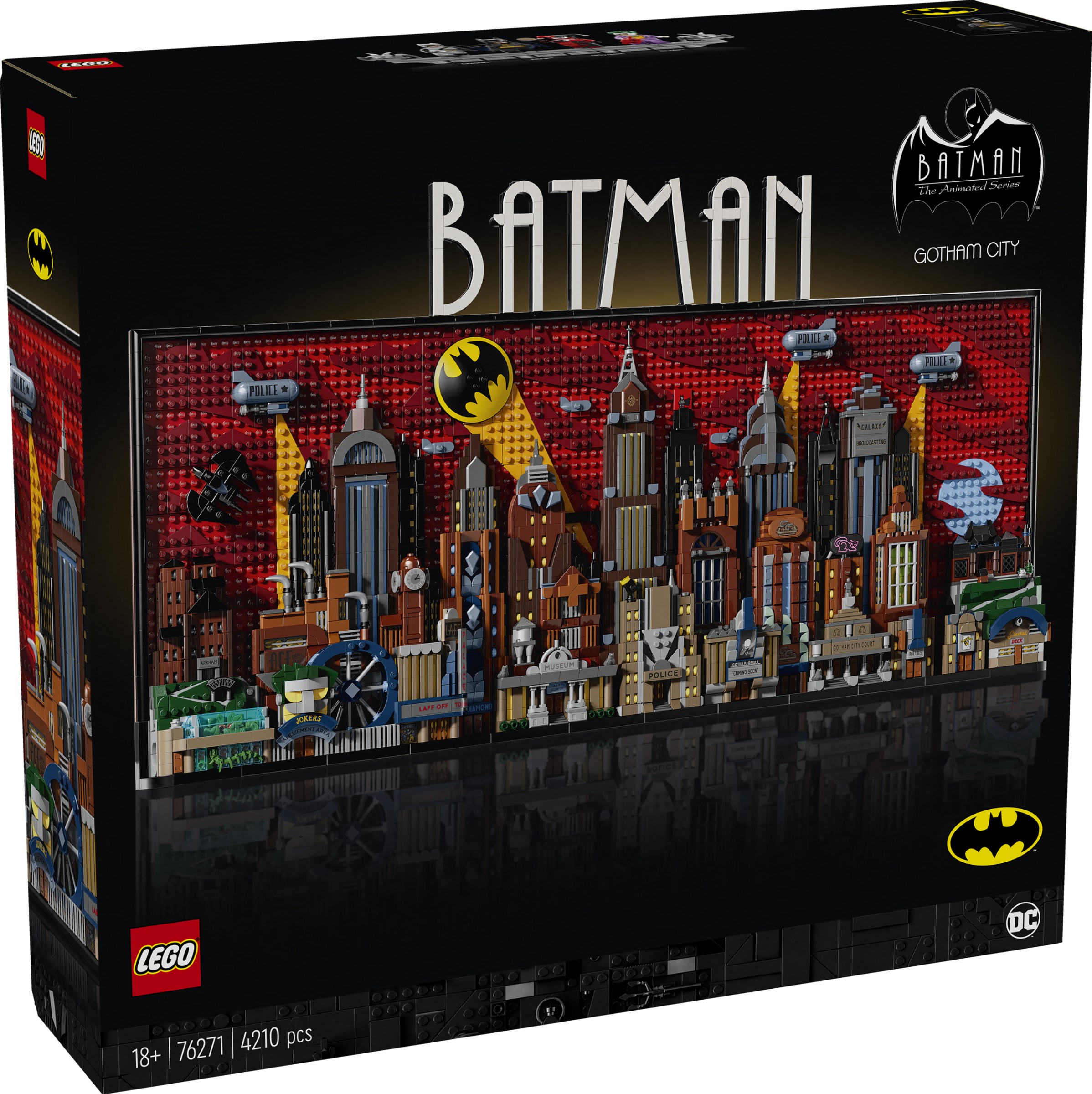 76271 Batman: The Animated Series Gotham City Skyline - Новинка LEGO