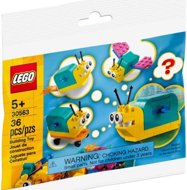 Конструктор LEGO Creator 30563 "Собери свою улитку"