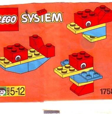 Конструктор LEGO System 1758 "Животные"
