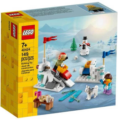 Конструктор LEGO 40424 "Набор кубиков и аксессуаров "Игра в снежки""