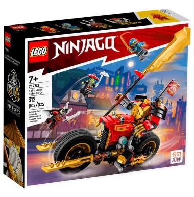 Конструктор LEGO Ninjago 71783 "Робот-гонщик Эво Кая"