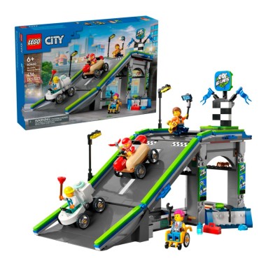 Конструктор LEGO CITY 60460 "Никаких ограничений: автогоночная трасса"