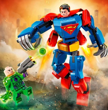 Конструктор LEGO Super Heroes 76302 "Робот Супермен против Лекса Лютора"