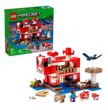 Конструктор LEGO Minecraft 21270 "Мухоморный дом"