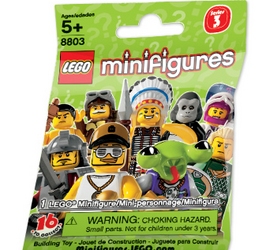 Конструктор Минифигурки LEGO® 8803 3-я серия (2011)