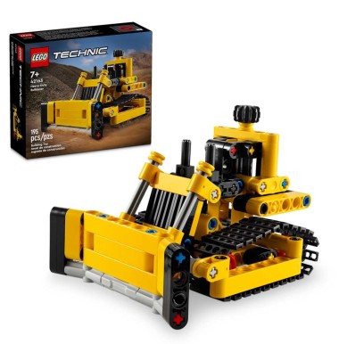 Конструктор LEGO TECHNIC 42163 "Сверхмощный бульдозер"