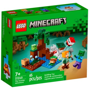 Конструктор LEGO Minecraft 21240 "Болотное приключение"