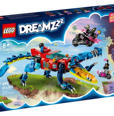 Конструктор LEGO DREAMZzz 71458 "Автомобиль-крокодил"
