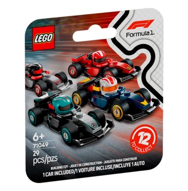 Конструктор Минифигурки LEGO® 71049 Коллекционные гоночные автомобили F1