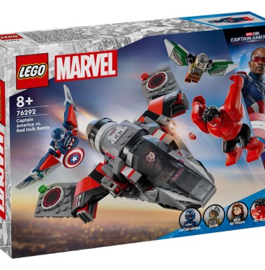 Конструктор LEGO Super Heroes 76292 "Битва Капитана Америки против Красного Халка"