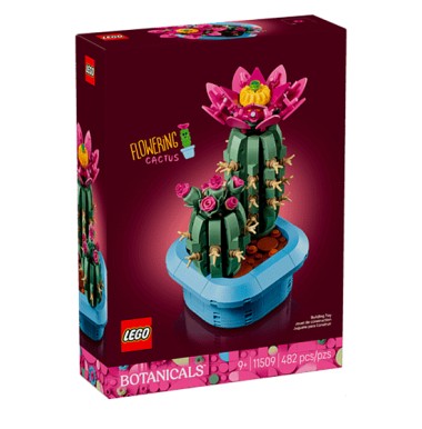 Конструктор LEGO Botanicals 11509 "Цветущий кактус"