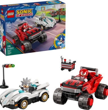Конструктор LEGO Sonic 77118 "Машина Сильвера против Наклза"