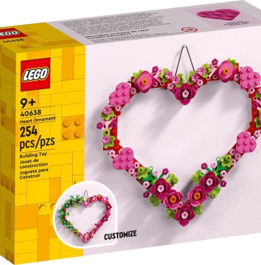 Конструктор LEGO Icons 40638 "Украшение в Форме Сердца"