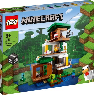 Конструктор LEGO Minecraft 21174 "Современный домик на дереве"