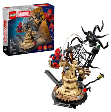 Конструктор LEGO Super Heroes 76334 "Легендарная битва Человека-паука против Песочного человека"