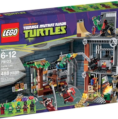 Конструктор LEGO TMNT 79103 "Атака на базу черепашек"