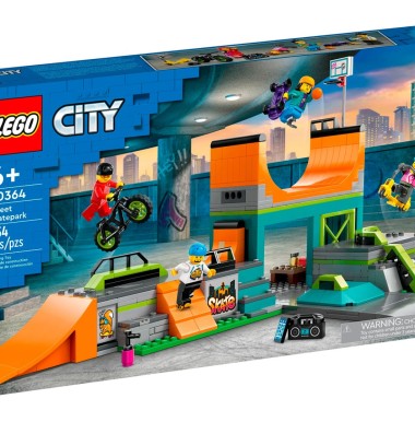Конструктор LEGO CITY 60364 "Уличный скейт-парк"
