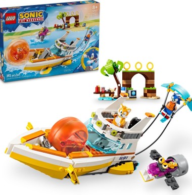 Конструктор LEGO Sonic 76997 "Приключенческая лодка Тейлза"