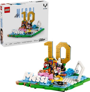 Конструктор LEGO Editions 43011 "Лионель Месси - Футбольные моменты"