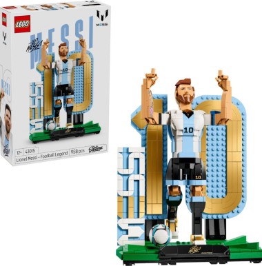Конструктор LEGO Editions 43015 "Лионель Месси - легенда футбола"