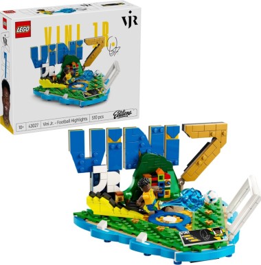 Конструктор LEGO Editions 43027 "Винисиус Джуниор - Футбольные моменты"