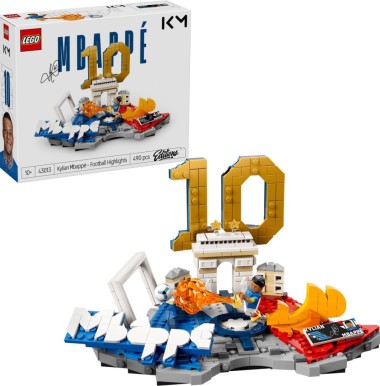 Конструктор LEGO Editions 43013 "Килиан Мбаппе - Футбольные моменты"