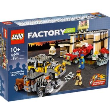 Конструктор LEGO Factory 10200 "Гараж кастомных автомобилей" 2008 г.
