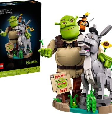 Конструктор LEGO Shrek 72423 "Фигурки Шрек, Осел и Кот в сапогах"
