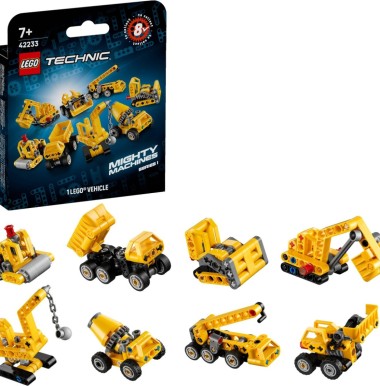 Конструктор LEGO TECHNIC 42233 "Могучие машины. Серия 1"