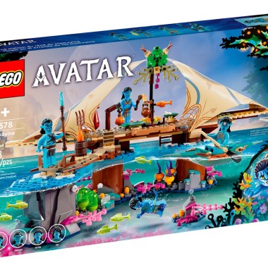 Конструктор LEGO AVATAR 75578 "Дом Меткайина на Рифе"