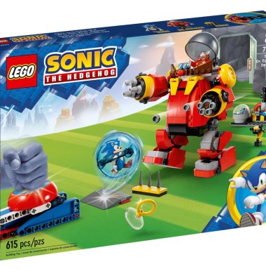 Конструктор LEGO Sonic 76993 "Соник против робота-яйца смерти доктора Эггмана"