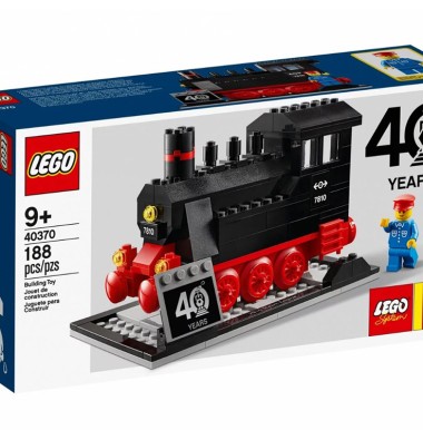 Конструктор LEGO 40370 "Железная дорога LEGO: 40-летний юбилей"