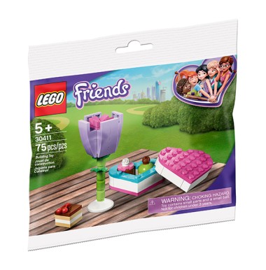 Конструктор LEGO Friends 30411 Цветок и коробка конфет