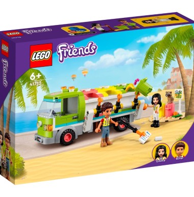 Конструктор LEGO FRIENDS 41712 "Грузовик для переработки отходов"